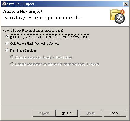 New Flex Project Config