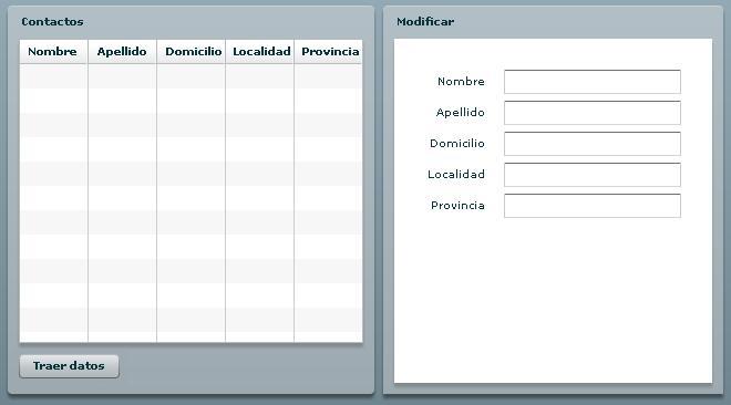 DataGrid y Form