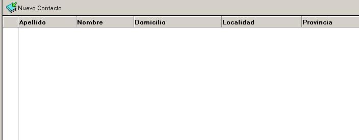 Vista sin datos
