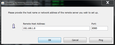 Remote Setup - Conexión