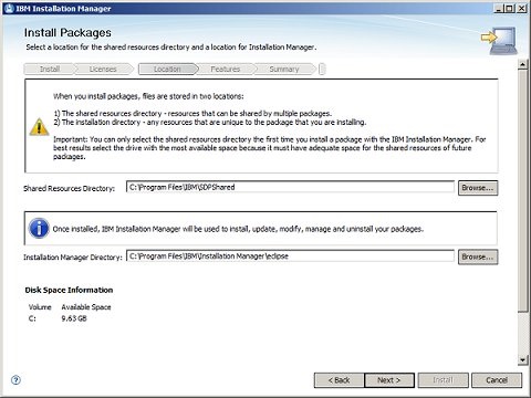 Installation Manager 3/8