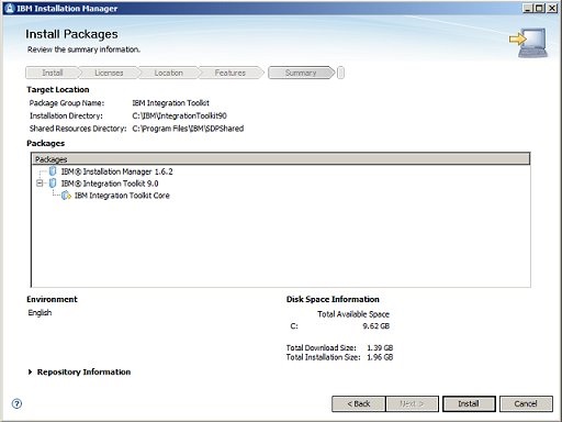 Installation Manager 7/8