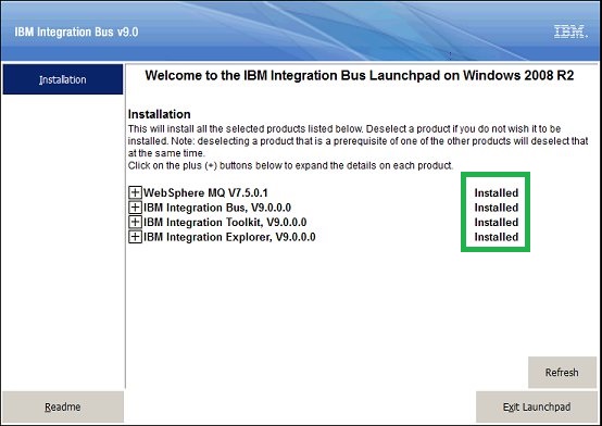 IIB installed