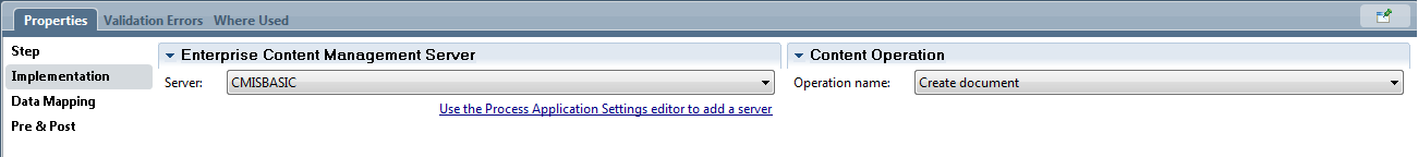 Create Document - implementation